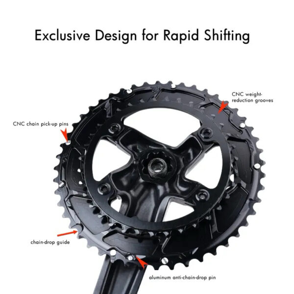STONE CHAINRING BCD107x4 SRAM AXS - Image 2